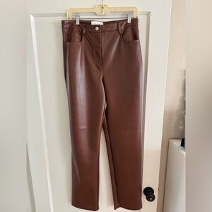 Aritzia “The Melina” Leather Pant